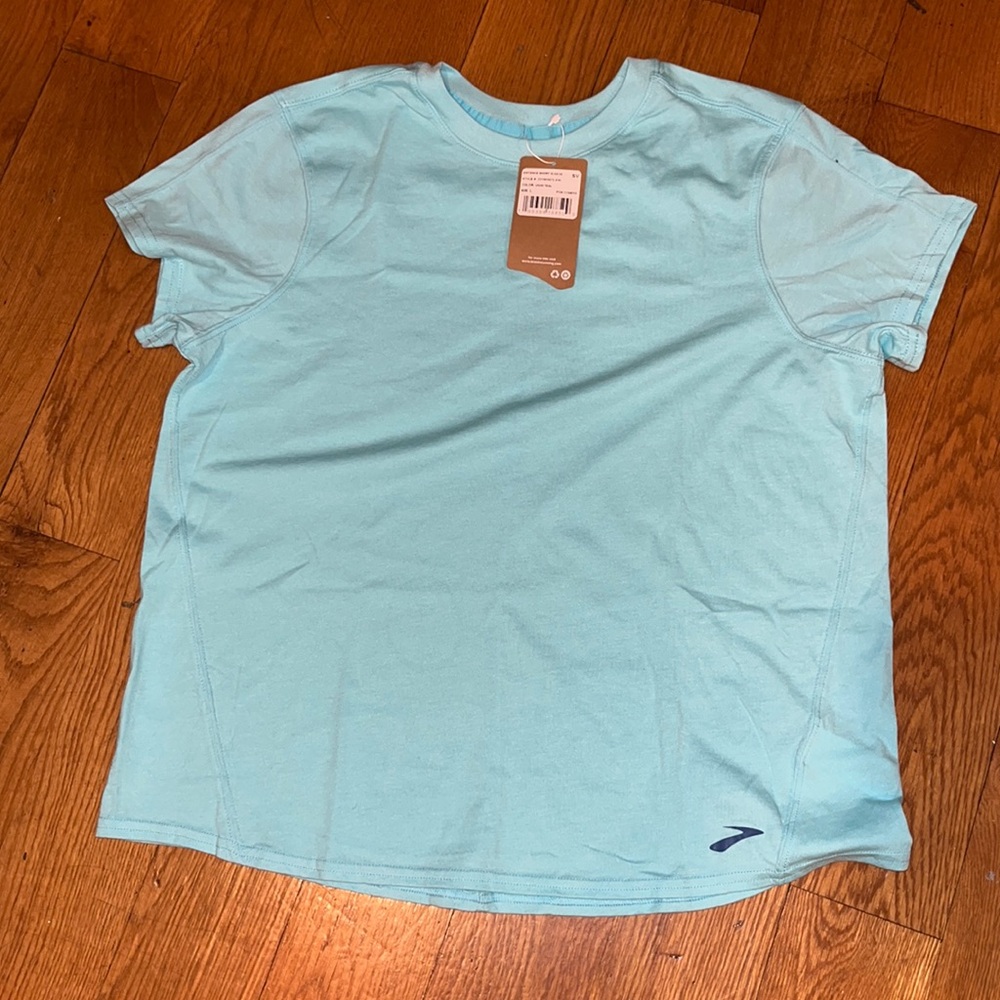 Brooks Distance DriLayer Short Sleeve Tee- Size Large